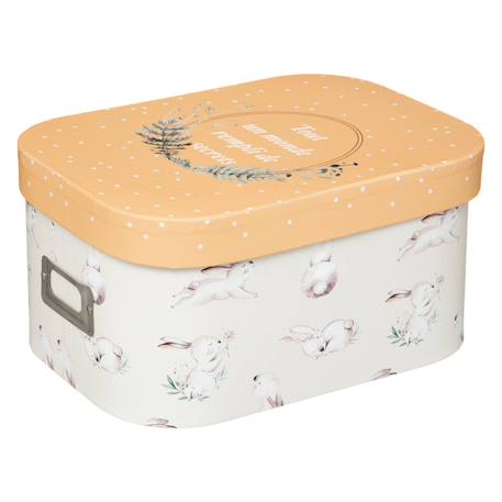 Set de 3 boites de rangement enfant - eleo Multicolore+Unique 4 - vertbaudet enfant 