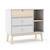 Commode estefania Blanc+Vert 5 - vertbaudet enfant 
