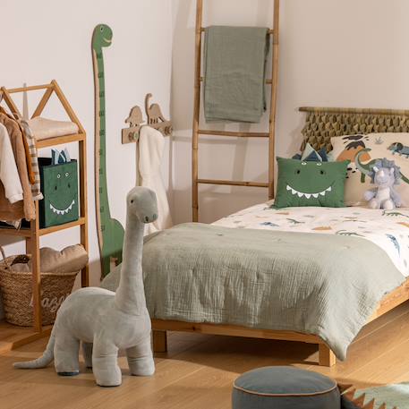 Boîte de rangement - dinosaure Vert foncé 4 - vertbaudet enfant 