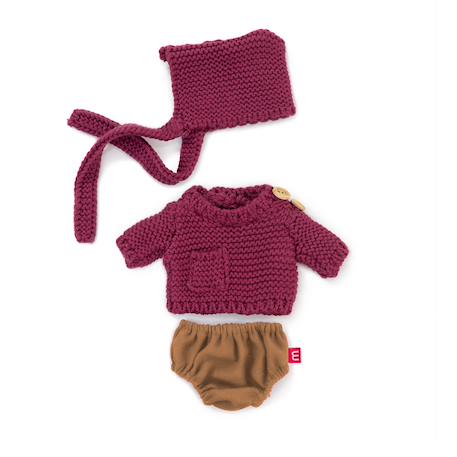 Ensemble dune 21cm Rouge 1 - vertbaudet enfant 