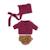 Ensemble dune 21cm Rouge 1 - vertbaudet enfant 