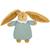Peluche hochet lapin nid d'ange marinière (20 cm) Bleu marine, beige+Céladon+Rose poudré+Vieux rose 5 - vertbaudet enfant 