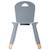 Chaise enfant - douceur Blanc+Blanc - étoile+Gris 15 - vertbaudet enfant 