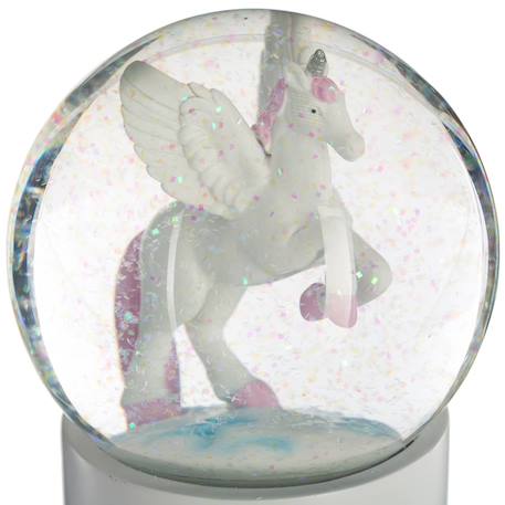 Boule à neige - licorne Blanc 2 - vertbaudet enfant 