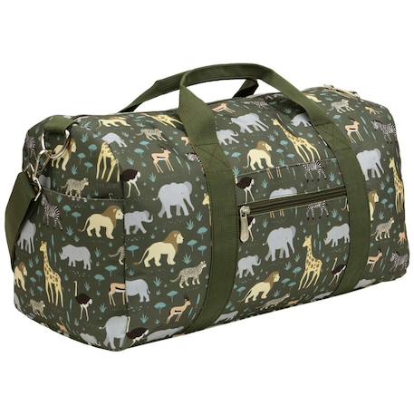 Sac de voyage savane Vert, écru, jaune 1 - vertbaudet enfant 