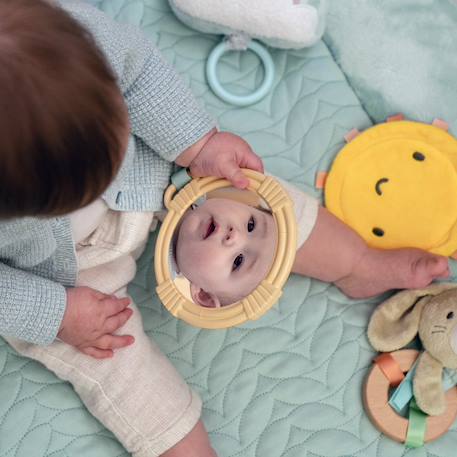 Tapis d'éveil calm springs Vert d'eau, jaune, bleu 5 - vertbaudet enfant 