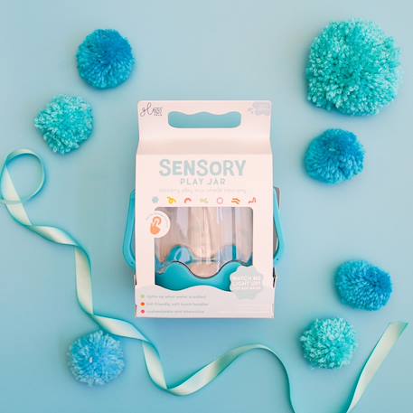 Bocal sensoriel corail Bleu+Bleu clair+Corail+Gris clair+Violet 4 - vertbaudet enfant 