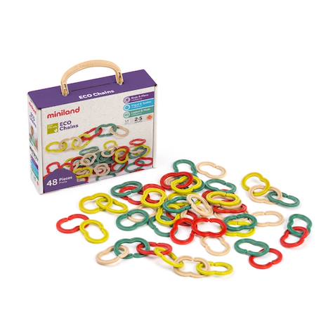 Eco chaînes VIOLET 1 - vertbaudet enfant 