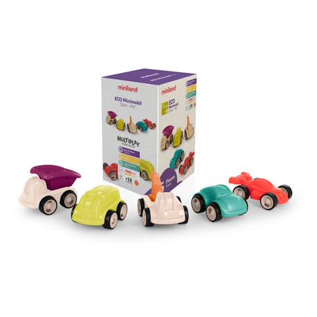 Eco minimobil 12 cm Violet 1 - vertbaudet enfant 