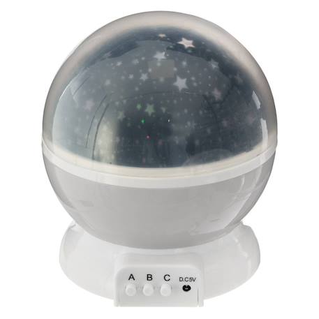 Veilleuse enfant - projecteur Gris+Rose 1 - vertbaudet enfant 