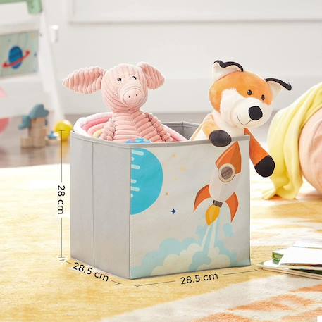 Etagère enfant avec étagères, rangements Blanc 3 - vertbaudet enfant 