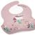 Bavoir récupérateur en silicone animaux Rose+Vert+Vert paon 3 - vertbaudet enfant 
