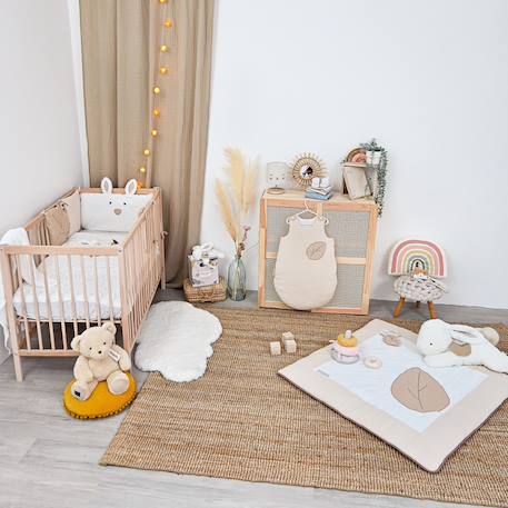 Tour de lit happy wild Beige, blanc 4 - vertbaudet enfant 