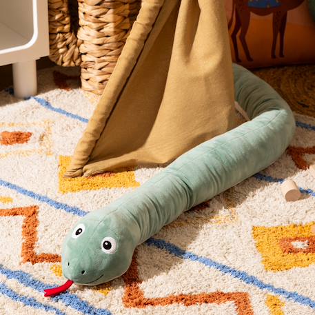 Peluche xl serpent - acka Vert 4 - vertbaudet enfant 