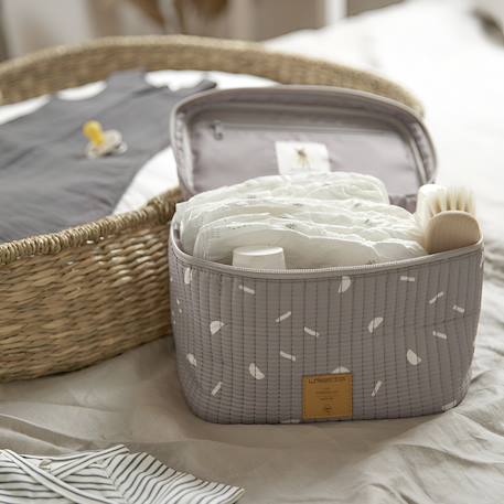 Vanity casual Blanc, marron, violet+Taupe 7 - vertbaudet enfant 