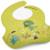 Bavoir récupérateur en silicone animaux Rose+Vert+Vert paon 9 - vertbaudet enfant 