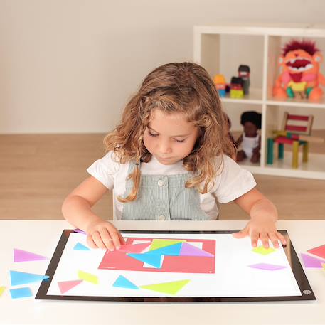 Translucent tangram Bleu 3 - vertbaudet enfant 
