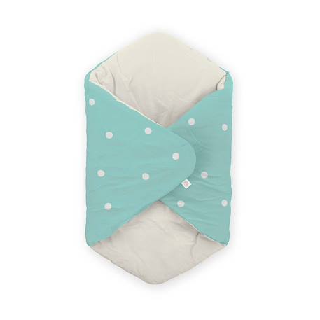 Couverture de berceau aqua accessoire pour poupée Bleu 1 - vertbaudet enfant 
