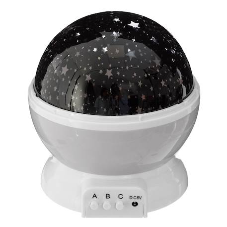 Veilleuse enfant - projecteur Gris+Rose 4 - vertbaudet enfant 