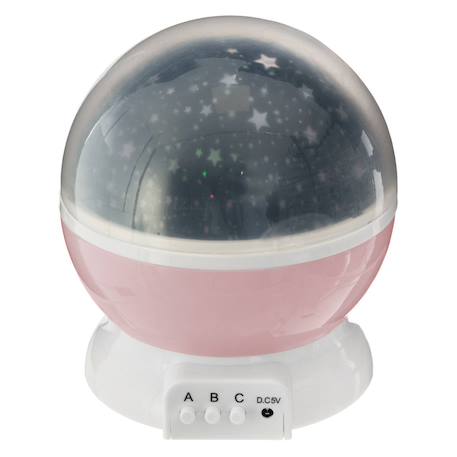Veilleuse enfant - projecteur Gris+Rose 6 - vertbaudet enfant 