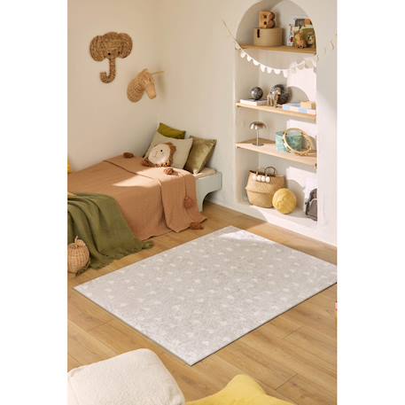 Tapis enfant happy - motif cœur Beige 4 - vertbaudet enfant 