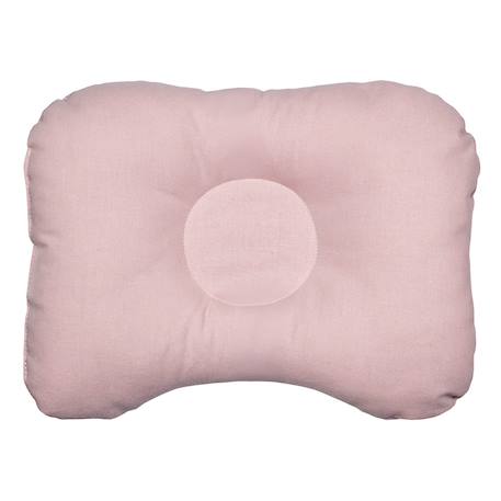 Coussin cale-tête ergonomique en gaze de coton jeanne Beige+Blanc+Bleu+Camel+Écru+Rose+Terracotta+Vert de gris 26 - vertbaudet enfant 
