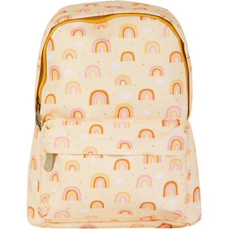 Sac à dos arc-en-ciel Jaune, orange 1 - vertbaudet enfant 