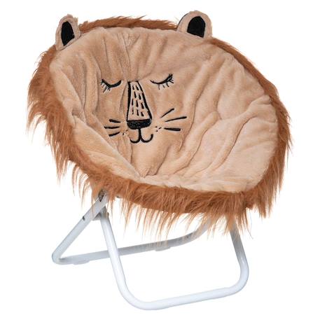 Fauteuil pliant lion - falten Blanc 1 - vertbaudet enfant 