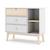 Commode estefania Blanc+Vert 6 - vertbaudet enfant 