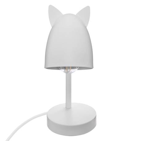 Lampe de chevet en métal avec oreilles - jerry Blanc+Bleu+Ocre+Rose+Vert 2 - vertbaudet enfant 