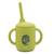 Gobelet en silicone avec poignées et paille animaux Beige+Bleu+Orange+Rose+Vert+Vert paon 22 - vertbaudet enfant 