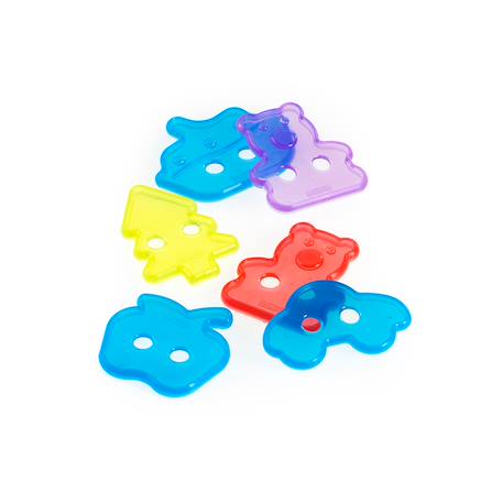Translucent activity figures Bleu 2 - vertbaudet enfant 