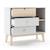 Commode estefania Blanc+Vert 3 - vertbaudet enfant 