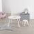 Table enfant - douceur Blanc+Blanc étoiles 4 - vertbaudet enfant 