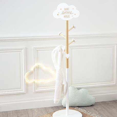 Porte-manteau enfant - nuage Blanc 4 - vertbaudet enfant 
