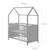 Lit bébé cabane en bois fsc® - lit cododo convertible en canapé Blanc+Taupe - gris 10 - vertbaudet enfant 