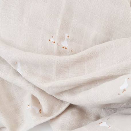 Maxi lange gaze de coton bio Oies 3 - vertbaudet enfant 