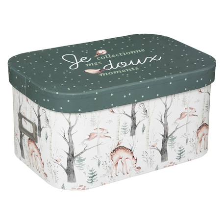 Set de 3 boites de rangement enfant - eleo Multicolore+Unique 3 - vertbaudet enfant 
