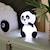 Veilleuse à pile panda h.14cm Blanc 4 - vertbaudet enfant 