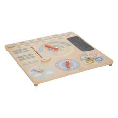 Jouet-Jeu d'apprentissage calendrier en bois - izes