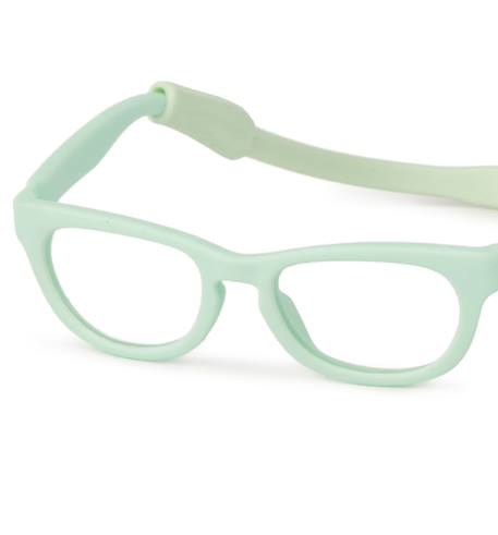 Lunettes turquoise pour poupée Bleu 3 - vertbaudet enfant 