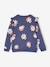 Sweat à volants fille détails fantaisie encre+vanille+vert de gris 2 - vertbaudet enfant 