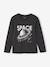Lot de 3 T-shirts garçon manches longues anthracite+bordeaux 4 - vertbaudet enfant 