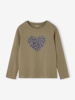 Tee-shirt fantaisie fille  - vertbaudet enfant