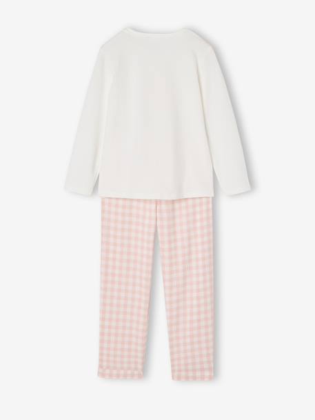 Pyjama fille flanelle fée rose 4 - vertbaudet enfant 