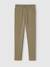Lot 2 Leggings fille doublés maille polaire olive 3 - vertbaudet enfant 