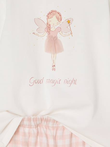 Pyjama fille flanelle fée rose 5 - vertbaudet enfant 