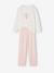 Pyjama fille flanelle fée rose 1 - vertbaudet enfant 