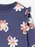 Sweat à volants fille détails fantaisie encre+vanille+vert de gris 3 - vertbaudet enfant 