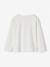 T-shirt fille imprimé manches longues écru+marine+rose pâle 2 - vertbaudet enfant 